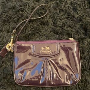Coach Wristlet. Purple.